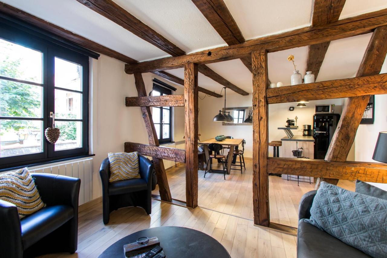 La Maison Du Batelier - Quartier Historique Petite Venise Colmar Bagian luar foto